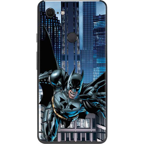 DC Comics Batman Dark Knight Comic Art Action Pose Google Pixel 3 XL Skin